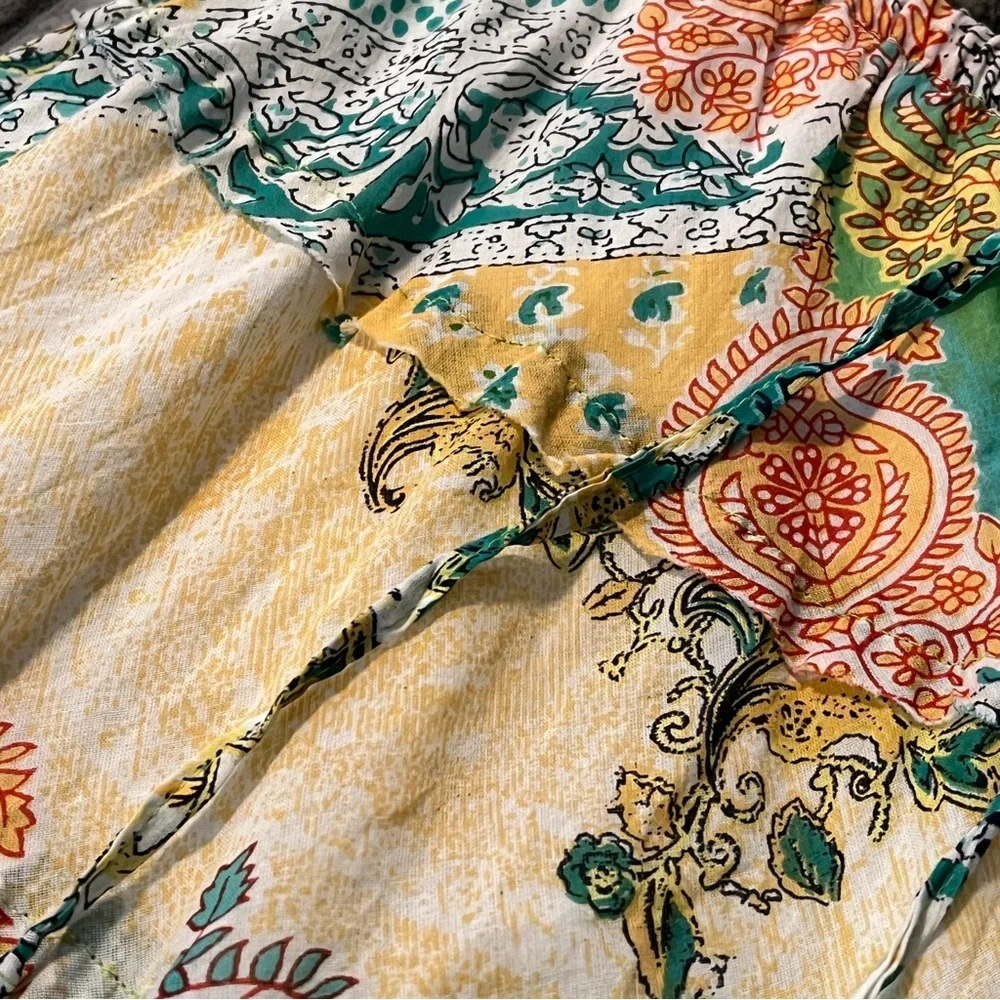 Boho Hippie Skirt Colorful Girl's Skirt Women’s Patchwork Skirt Boho FREE SIZE